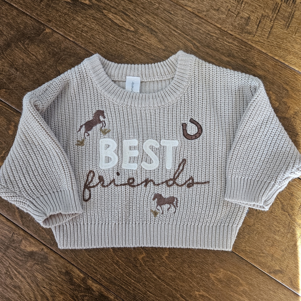 💝💝5/$25💝💝Cream Knit Baby Sweater